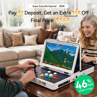 BSTY A6(L) Portable Arcade Game Console — $2 Kickstarter Reservation
