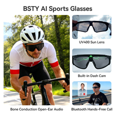 BSTY Pivot Smart AI Sunglasses with Camera — $3 Kickstarter Reservation