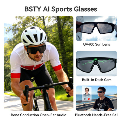 BSTY Pivot Smart AI Sunglasses with Camera — $3 Kickstarter Reservation