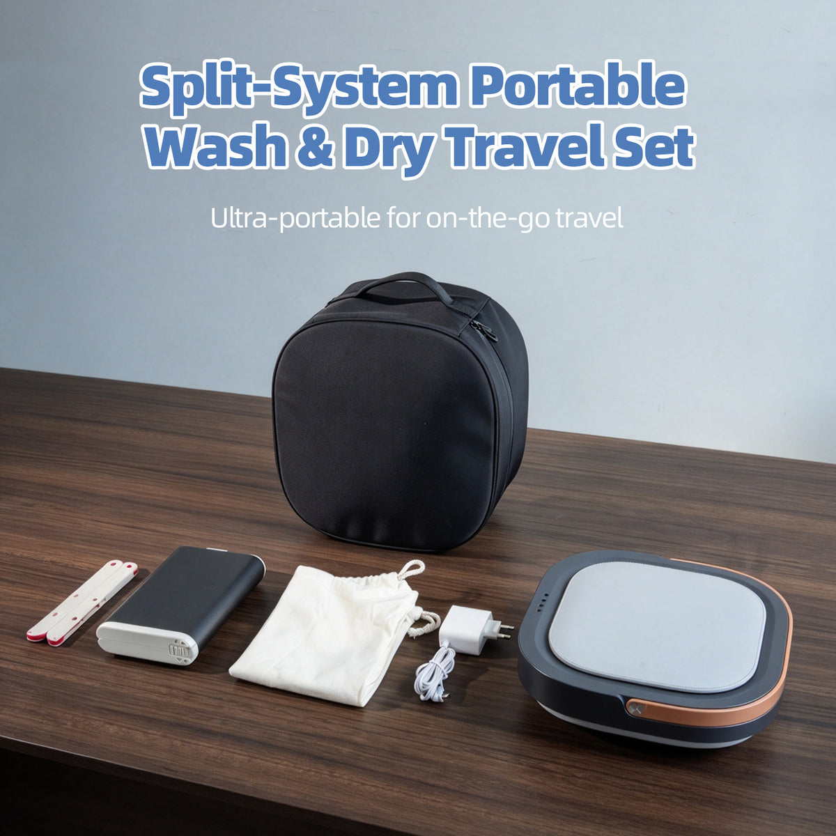 BSTY B8014 Portable Wash & Dry Travel Set — $1 Kickstarter Reservation