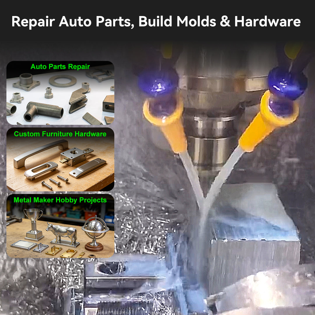 BSTY J8008 Industrial Desktop 4-Axis CNC Milling Machine for Metal — $1 Kickstarter Reservation