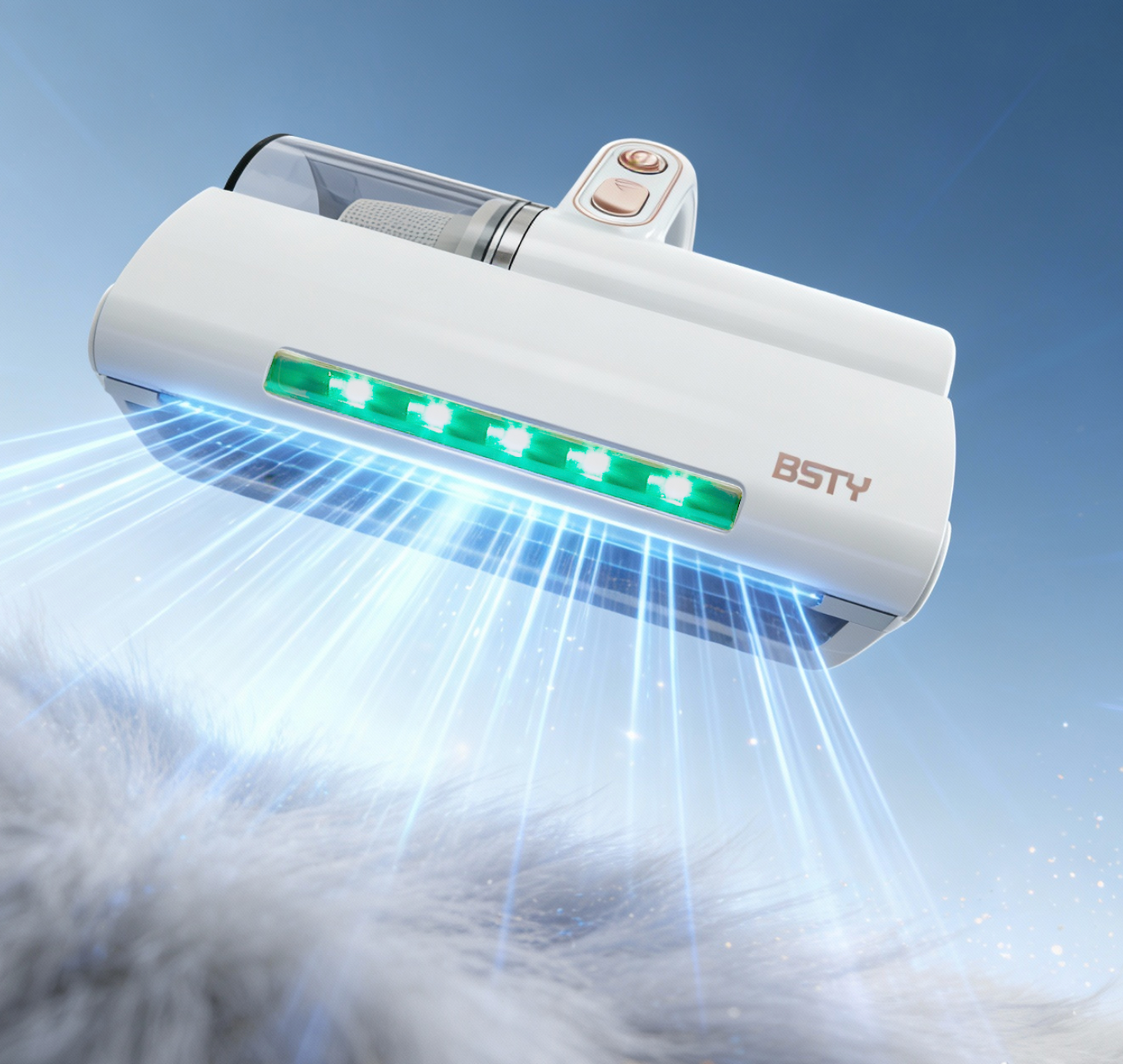 BSTY Dust Mite Remover C3 - Separate Collection and Filtration for Efficient Cleaning