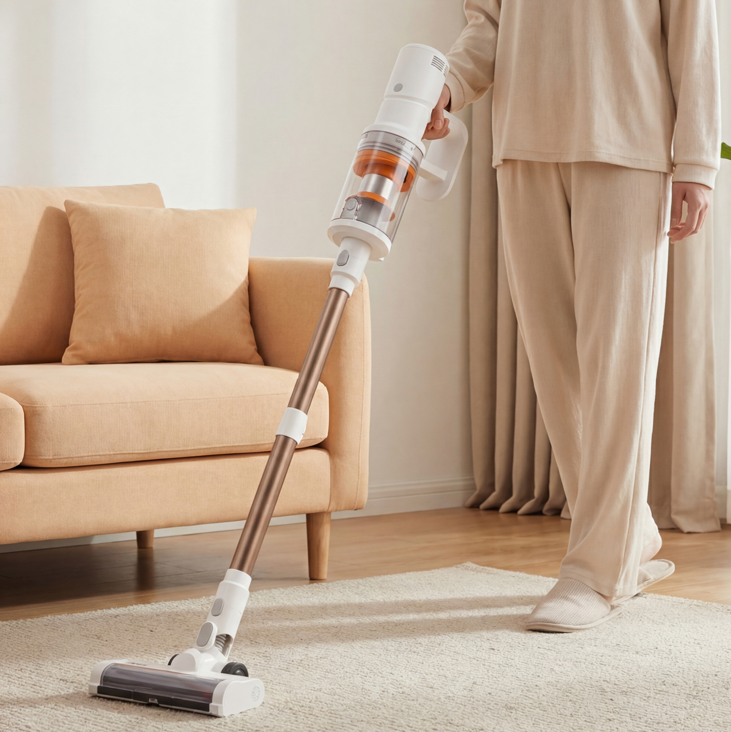 BSTY V1 Cordless Vacuum Cleaner – 22KPa Powerful Suction & Long Battery Life
