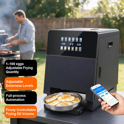 BSTY 100-Egg Fully Automatic Egg Frying Machine — Kickstarter Reservation