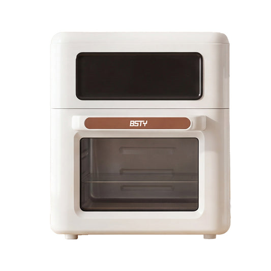 BSTY K1 Smart Air Fryer – 36L Large Capacity, Stainless Steel, No-Flipping Cooking