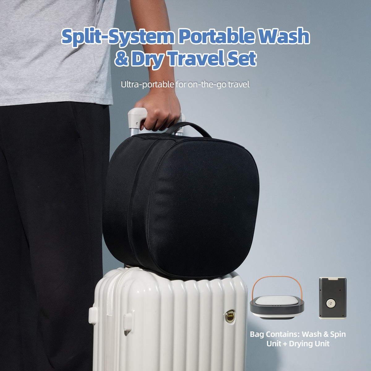BSTY B8014 Portable Wash & Dry Travel Set — $1 Kickstarter Reservation