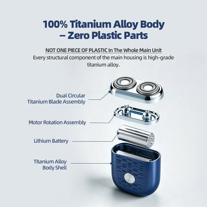 BSTY Ultra Full-Metal Pocket Shaver — $1 Kickstarter Reservation