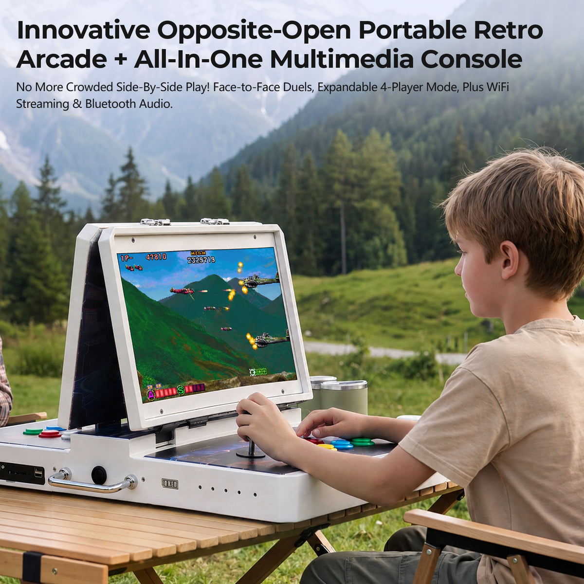 BSTY A6(L) Portable Arcade Game Console — $2 Kickstarter Reservation